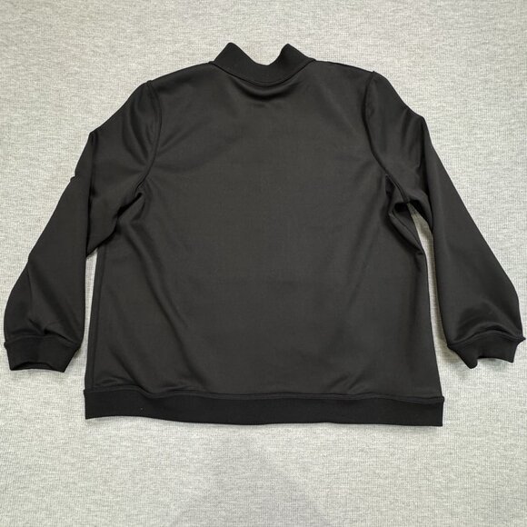 Joy Mangano CleanBoss Womens  Size 1X Black Reversible Bomber Jacket Gold NEW - Picture 16 of 16